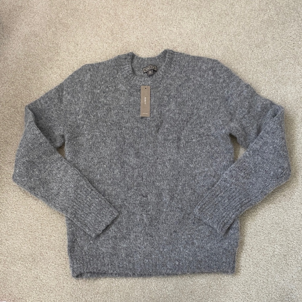 Point Sur for J. Crew Gray Sweater. NWT. Size medium.
